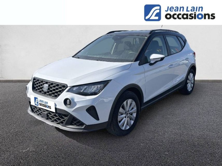 75010 : Hyundai Paris Nord - Goncourt Automobiles - SEAT ARONA Business - ARONA - BLANC NEVADA / NOIR MINUIT - Automate sequentiel - Essence sans plomb
