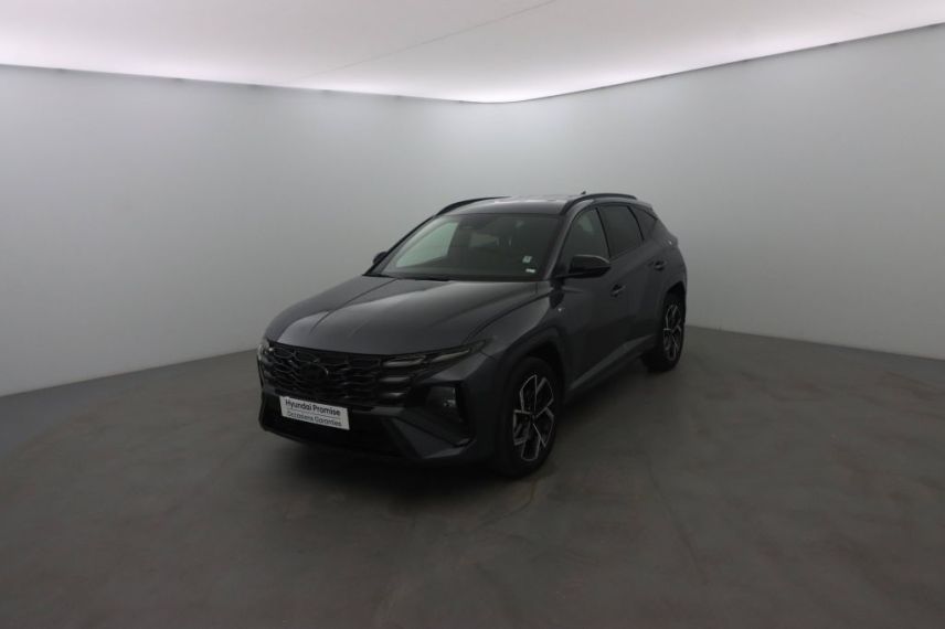 75010 : Hyundai Paris Nord - Goncourt Automobiles - HYUNDAI TUCSON N Line Creative - TUCSON IV - Gris - Boîte automatique - Essence / Courant électrique