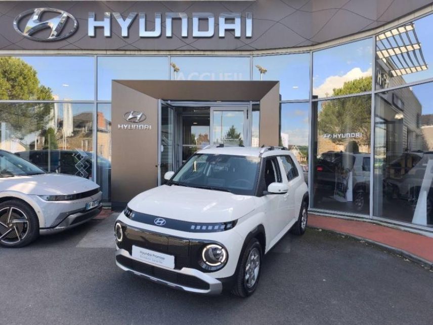 19100 : Hyundai Brive-la-Gaillarde - Garage Pouget - HYUNDAI Inster - Inster - Blanc - Traction - Electrique