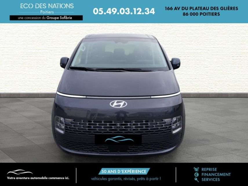 86000 : Hyundai Poitiers - Eco des Nations - HYUNDAI Staria - Staria - Graphite Gray Metal - Traction - Hybride : Essence/Electrique