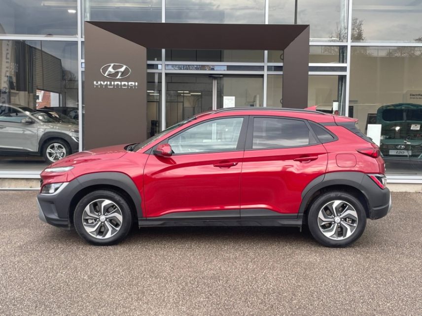 92250 : Hyundai Motor Company - HYUNDAI Kona - Kona - Pulse Red Métal - Traction - Hybride : Essence/Electrique
