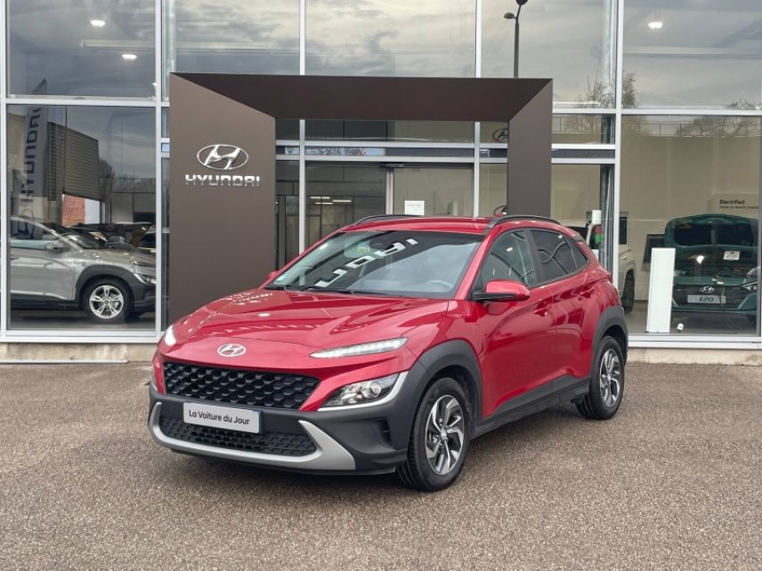 92250 : Hyundai Motor Company - HYUNDAI Kona - Kona - Pulse Red Métal - Traction - Hybride : Essence/Electrique