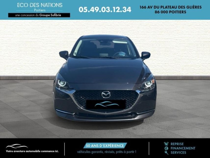 86000 : Hyundai Poitiers - Eco des Nations - MAZDA Mazda 2 - Mazda 2 - Gris - Traction - Essence/Micro-Hybride