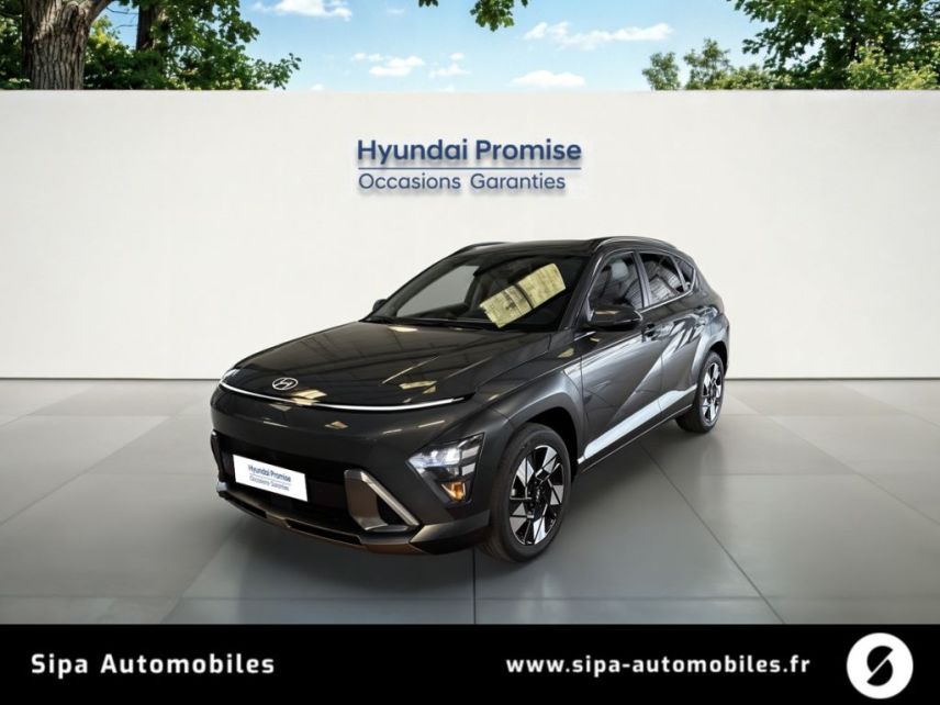 75010 : Hyundai Paris Nord - Goncourt Automobiles - HYUNDAI KONA Creative - KONA II - Gris - Automate sequentiel - Essence / Courant électrique
