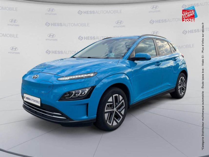 67800 : Hyundai Strasbourg - HESS Automobile - HYUNDAI Kona - Kona - Bleu - Traction - Electrique