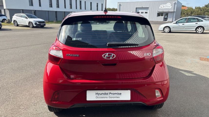 75010 : Hyundai Paris Nord - Goncourt Automobiles - HYUNDAI i10 Intuitive - i10 III - Rouge - Boîte manuelle - Essence sans plomb