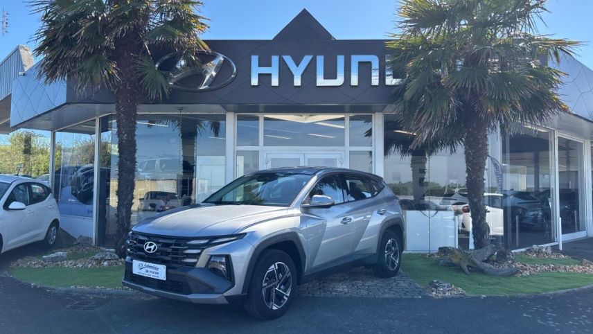 75010 : Hyundai Paris Nord - Goncourt Automobiles - HYUNDAI TUCSON Initia - TUCSON IV - Gris - Boîte automatique - Essence / Courant électrique