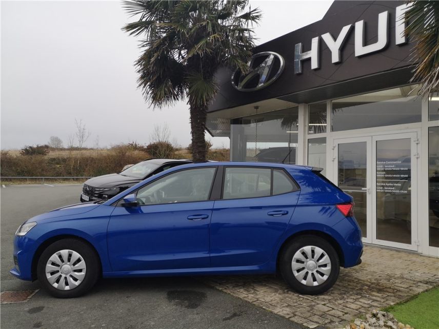 75010 : Hyundai Paris Nord - Goncourt Automobiles - SKODA FABIA Active - FABIA IV - Bleu - Boîte manuelle - Essence sans plomb