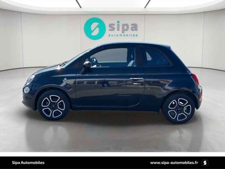 75010 : Hyundai Paris Nord - Goncourt Automobiles - FIAT 500  - 500 II - NOIR - Boîte manuelle - Essence sans plomb