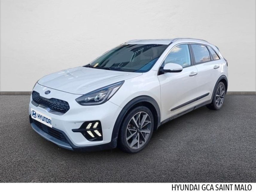 35400 : Hyundai Saint-Malo - GCA - KIA Niro - Niro - Blanc Sensation Nacre - Traction - Hybride : Essence/Electrique