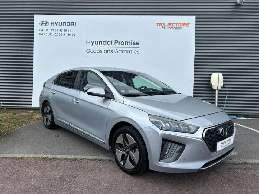 14112 : Hyundai Caen - Trajectoire Automobiles - HYUNDAI Ioniq - Ioniq - Thyphoon Silver Métal - Traction - Hybride : Essence/Electrique