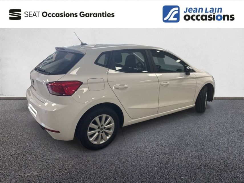 75010 : Hyundai Paris Nord - Goncourt Automobiles - SEAT IBIZA Style Business - IBIZA V - BLANC CANDY - Boîte manuelle - Essence sans plomb