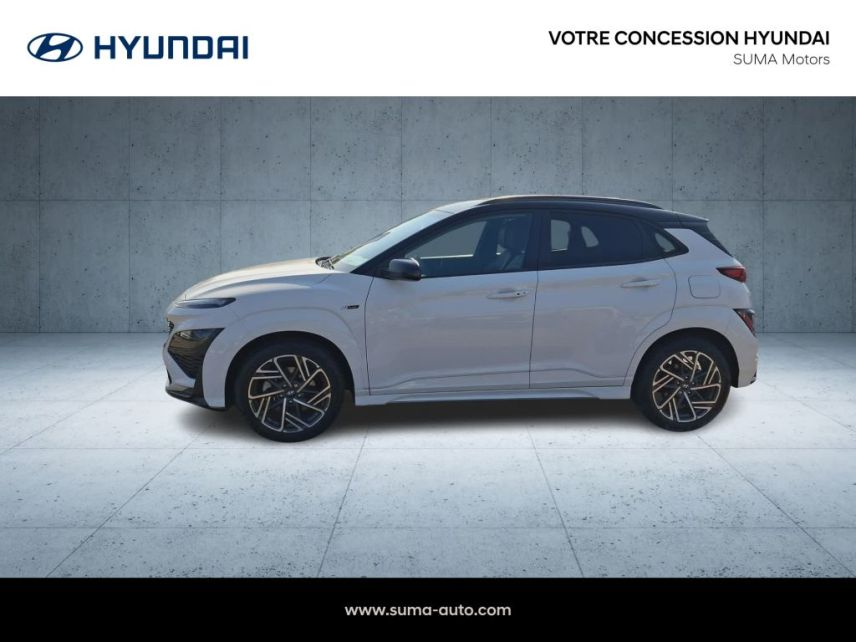 75010 : Hyundai Paris Nord - Goncourt Automobiles - HYUNDAI KONA N Line Executive - KONA - Blanc - Boîte manuelle - Essence sans plomb