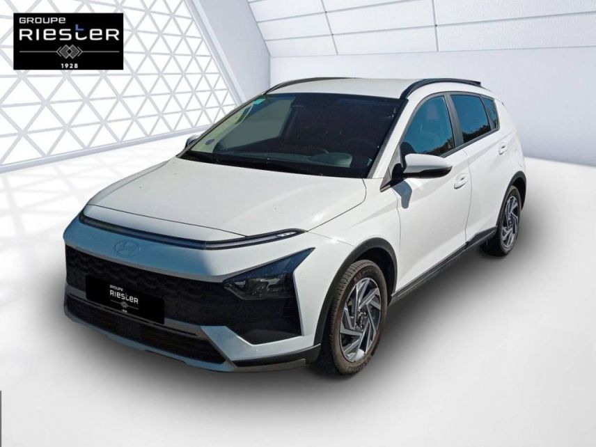 75010 : Hyundai Paris Nord - Goncourt Automobiles - HYUNDAI BAYON Intuitive - BAYON - BLANC - Boîte manuelle - Essence sans plomb