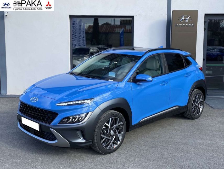 13200 : HYUNDAI Arles - Lexa Automobile - HYUNDAI KONA HYBRID Executive - KONA - Bleu - Automate sequentiel - Essence / Courant électrique