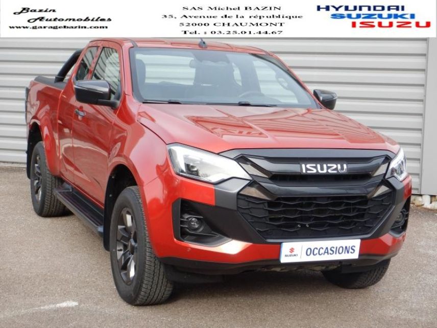 52000 : Hyundai Chaumont - Garage Michel Bazin - ISUZU D-Max - D-Max - Namibu Orange Mica métal - Transmission intégrale enclenc - Diesel