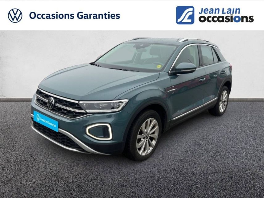 75010 : Hyundai Paris Nord - Goncourt Automobiles - VOLKSWAGEN T-ROC Style - T-ROC - BLEU PETROLE - Automate sequentiel - Diesel