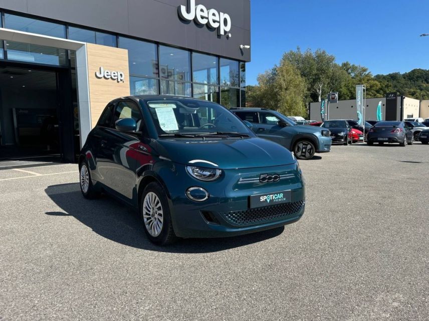 75010 : Hyundai Paris Nord - Goncourt Automobiles - FIAT 500e BERLINE MY22 SERIE 1 STEP 1 Action Plus - 500 III - Bleu - Automate à fonct. Continu - Courant électrique