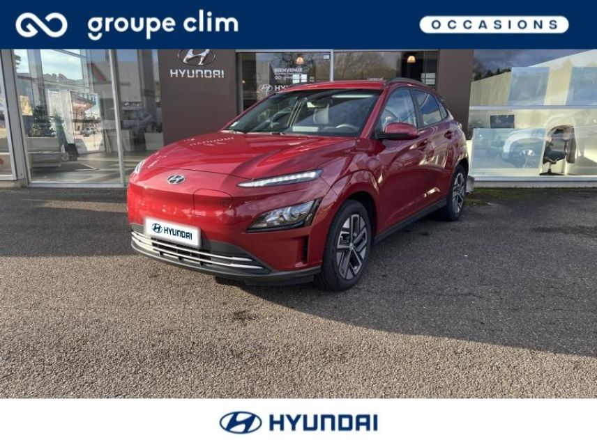 40280 : Hyundai - Groupe Clim - Mont de Marsan - HYUNDAI Kona - Kona - Sunset Red Métal - Traction - Electrique