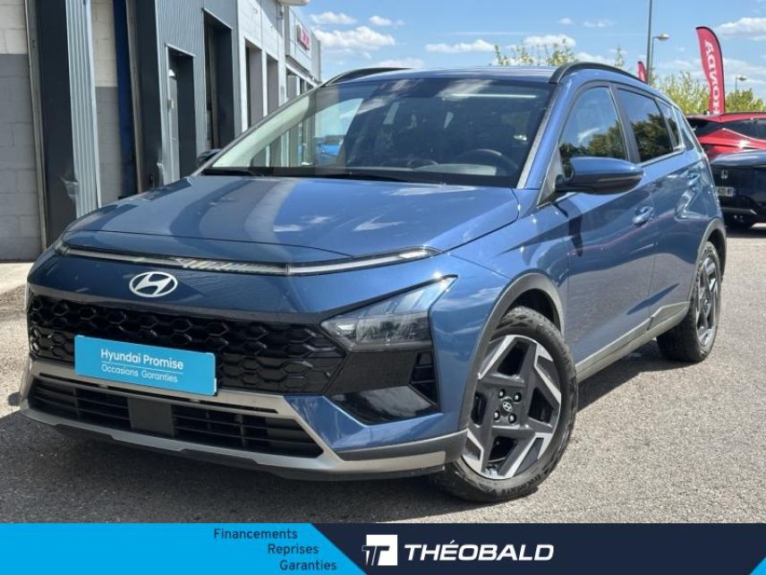 54520 : Hyundai Nancy - Théobald Automobiles - HYUNDAI Bayon - Bayon - Vibrant Blue Métal - Traction - Essence