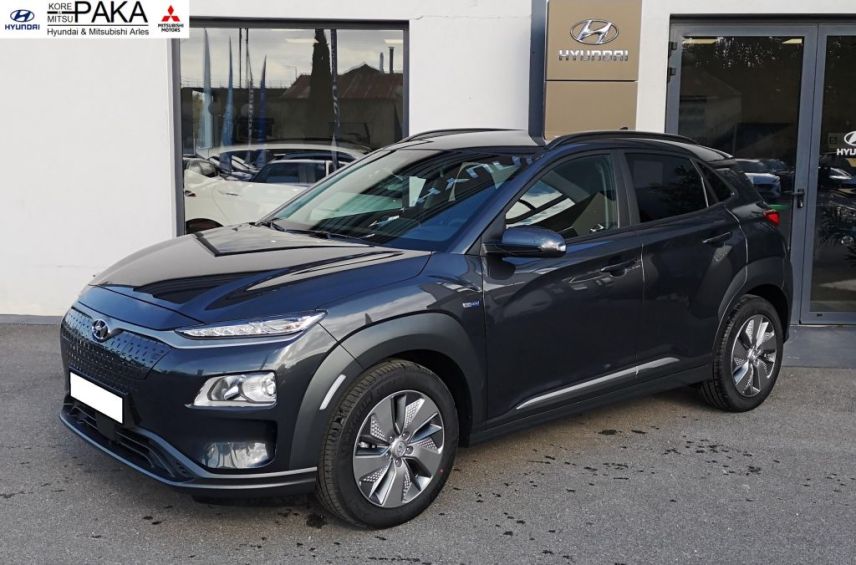 75010 : Hyundai Paris Nord - Goncourt Automobiles - HYUNDAI KONA ELECTRIC Executive - KONA ELECTRIQUE - Gris - Automate à fonct. Continu - Courant électrique