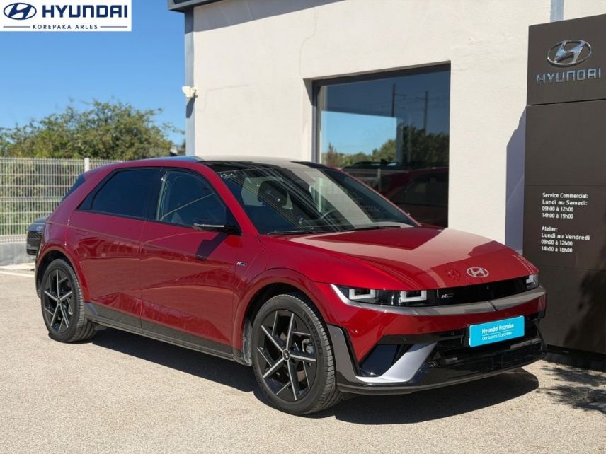 13200 : HYUNDAI Arles - Lexa Automobile - HYUNDAI IONIQ 5 N Line - IONIQ 5 - Rouge - Automate à fonct. Continu - Courant électrique