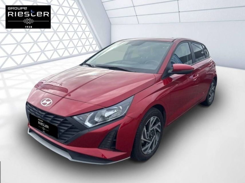 75010 : Hyundai Paris Nord - Goncourt Automobiles - HYUNDAI i20 Intuitive - i20 III - Rouge - Boîte manuelle - Essence sans plomb