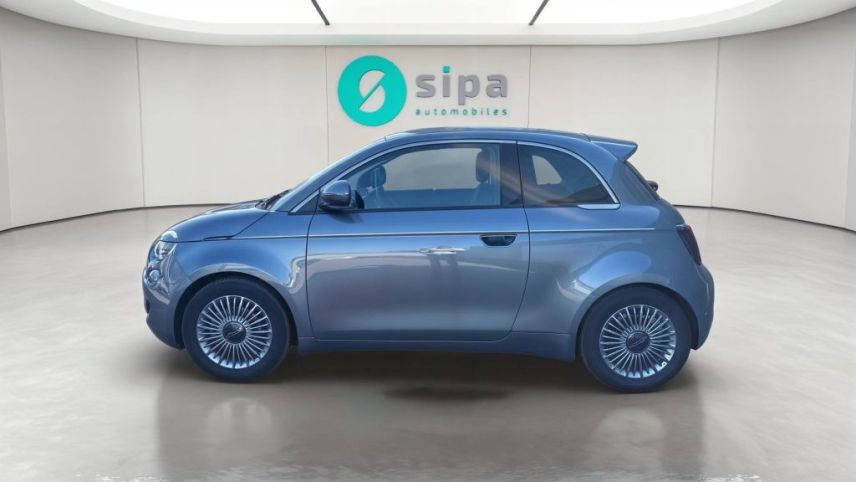 75010 : Hyundai Paris Nord - Goncourt Automobiles - FIAT 500e BERLINE Nouvelle 500 - 500 III ELECTRIQUE - Mineral Grey - Automate à fonct. Continu - Courant électrique