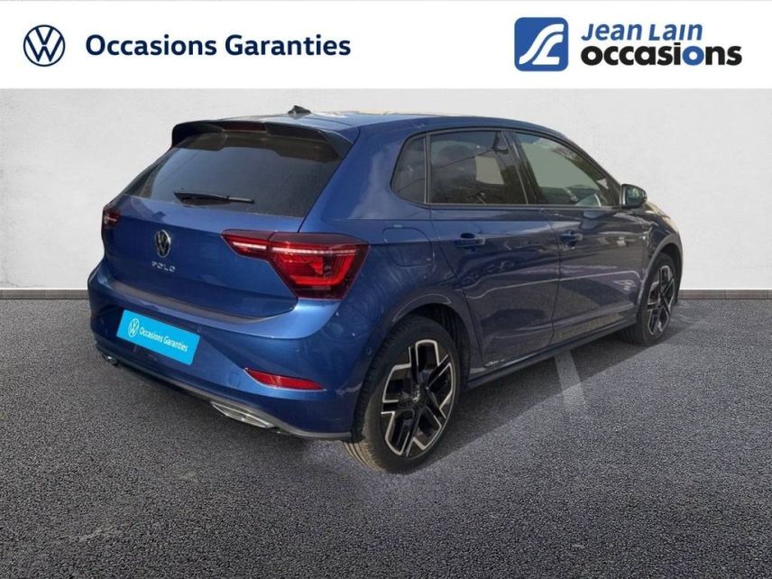 75010 : Hyundai Paris Nord - Goncourt Automobiles - VOLKSWAGEN POLO R-Line Edition - POLO VI - BLEU RECIF METALLISE - Boîte manuelle - Essence sans plomb