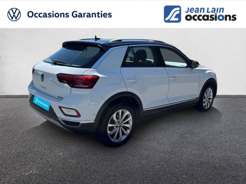 75010 : Hyundai Paris Nord - Goncourt Automobiles - VOLKSWAGEN T-ROC Style - T-ROC - BLANC PUR TOIT NOIR UNI - Automate sequentiel - Diesel