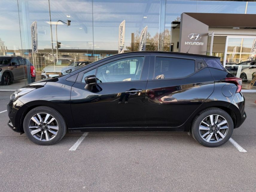75010 : Hyundai Paris Nord - Goncourt Automobiles - NISSAN MICRA 2018 N-Connecta - MICRA V - Noir - Boîte manuelle - Diesel
