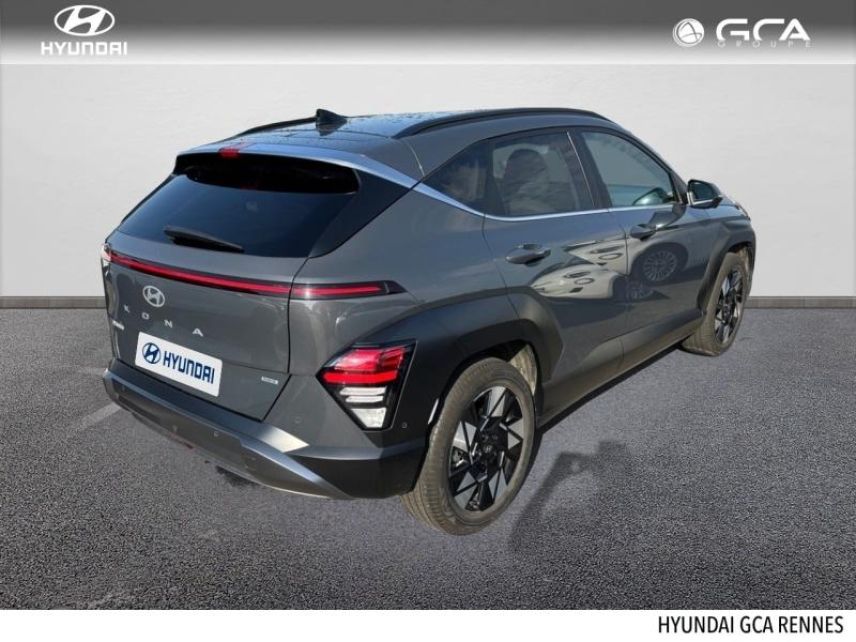 35510 : Hyundai Rennes - GCA - HYUNDAI Kona - Kona - Ecotronic Gray perlé métallisé - Traction - Hybride : Essence/Electrique
