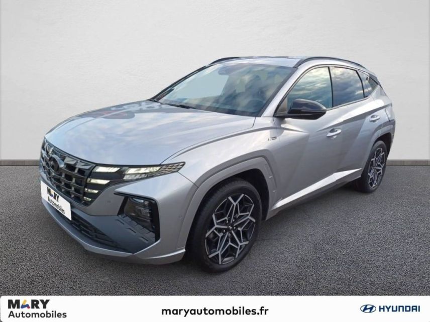 75010 : Hyundai Paris Nord - Goncourt Automobiles - HYUNDAI TUCSON N Line Executive - TUCSON IV - SHIMMERING SILVER - Boîte automatique - Essence / Courant électrique