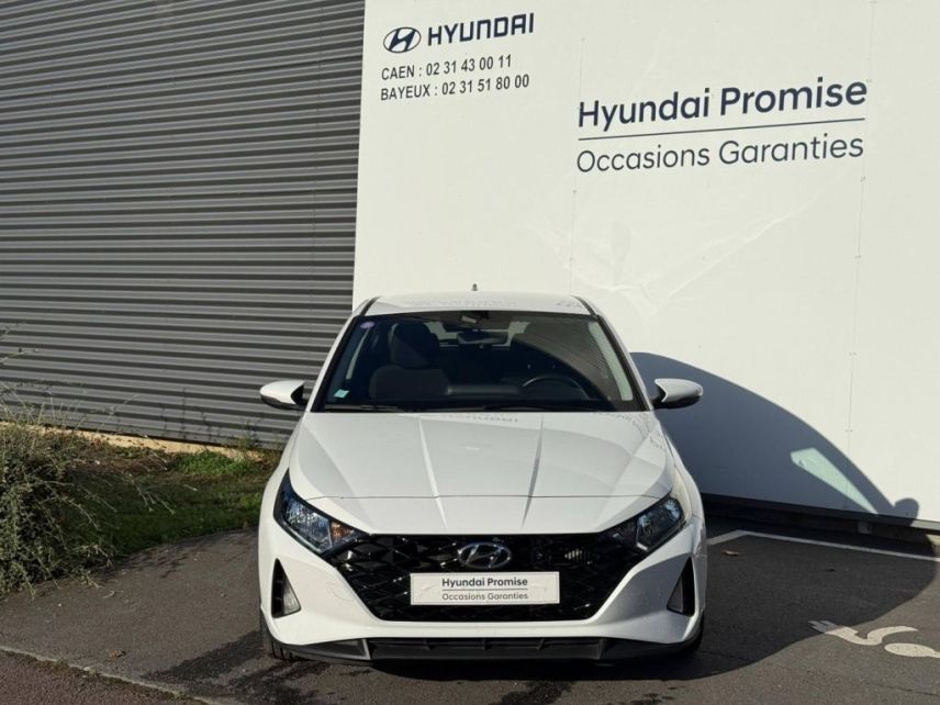 14112 : Hyundai Caen - Trajectoire Automobiles - HYUNDAI i20 - i20 - Polar White - Traction - Essence/Micro-Hybride