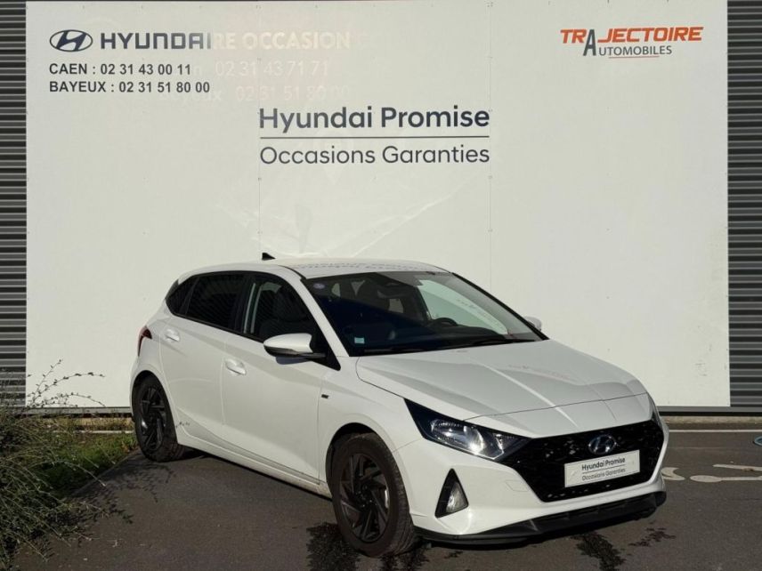 14112 : Hyundai Caen - Trajectoire Automobiles - HYUNDAI i20 - i20 - Polar White - Traction - Essence/Micro-Hybride