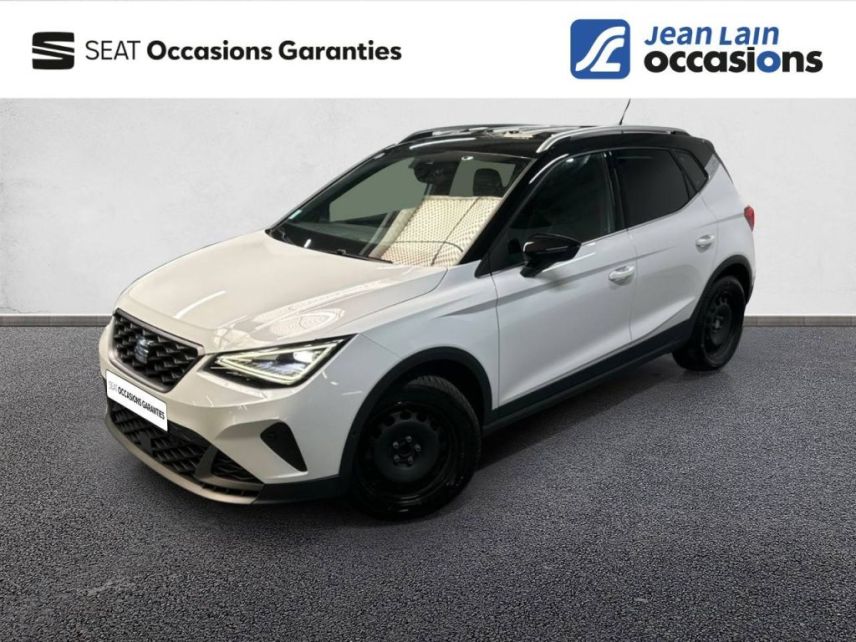 75010 : Hyundai Paris Nord - Goncourt Automobiles - SEAT ARONA FR - ARONA - BLANC NEVADA / NOIR MINUIT - Automate sequentiel - Essence sans plomb