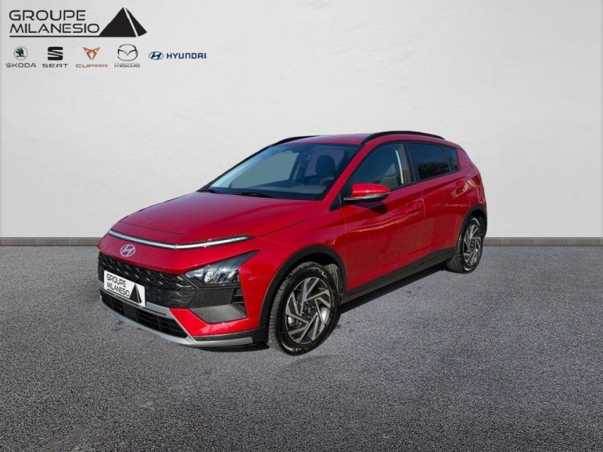 75010 : Hyundai Paris Nord - Goncourt Automobiles - HYUNDAI BAYON Intuitive - BAYON (05/2024) - DRAGON RED - Boîte manuelle - Essence sans plomb