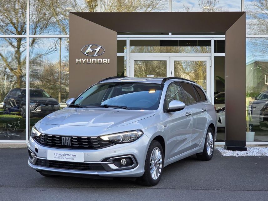 75010 : Hyundai Paris Nord - Goncourt Automobiles - FIAT TIPO STATION WAGON MY21 Life Plus - TIPO II - Gris - Boîte manuelle - Essence sans plomb