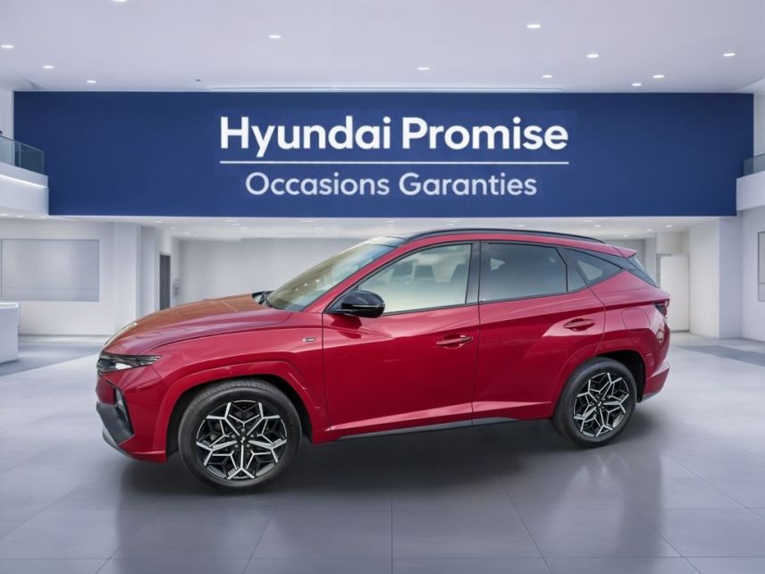 75010 : Hyundai Paris Nord - Goncourt Automobiles - HYUNDAI TUCSON N Line Executive - TUCSON IV - Rouge - Automate sequentiel - Diesel