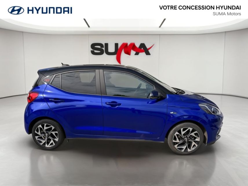 75010 : Hyundai Paris Nord - Goncourt Automobiles - HYUNDAI i10 N Line - i10 III - Bleu - Boîte manuelle - Essence sans plomb