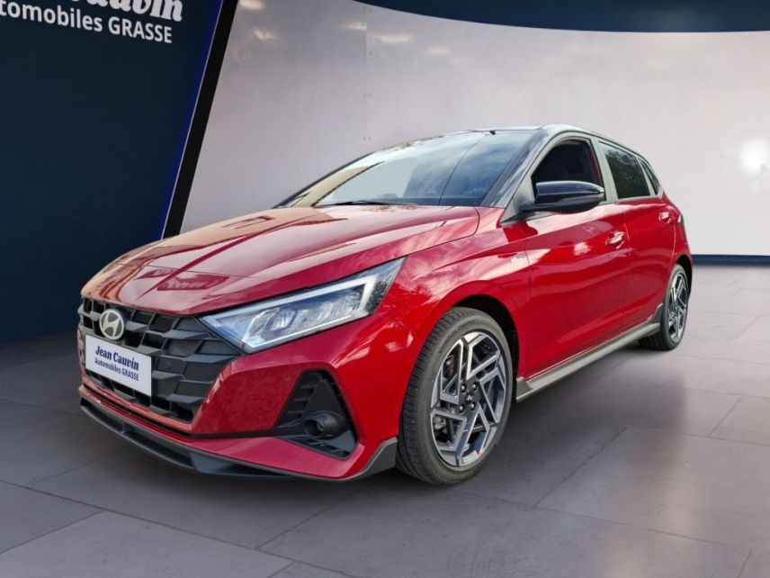 75010 : Hyundai Paris Nord - Goncourt Automobiles - HYUNDAI i20 N Line Creative - i20 III - Rouge - Automate sequentiel - Essence sans plomb