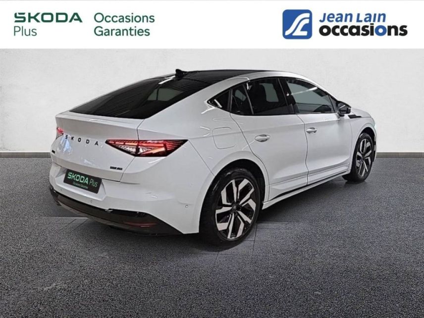 75010 : Hyundai Paris Nord - Goncourt Automobiles - SKODA ENYAQ COUPE Sportline - ENYAQ - BLANC LUNE - Automate à fonct. Continu - Courant électrique