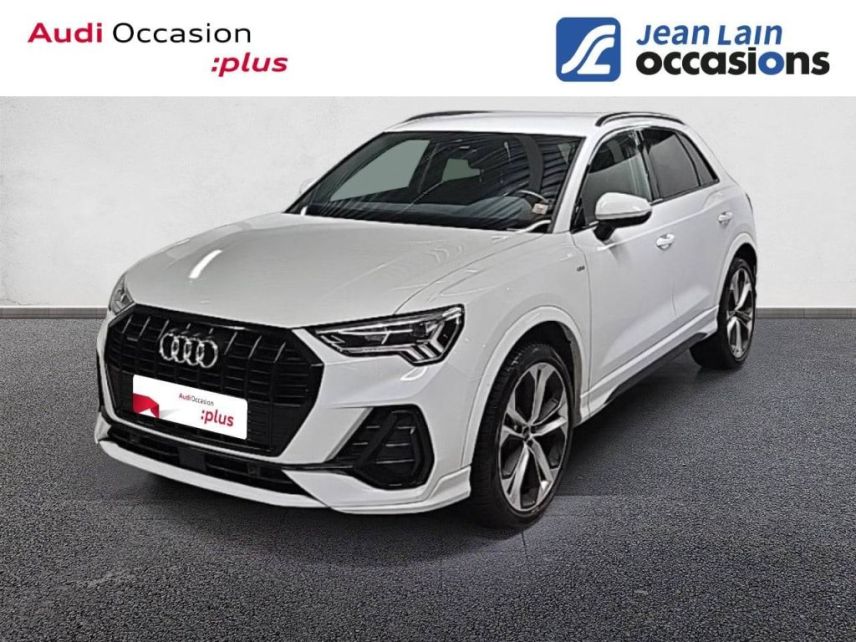 75010 : Hyundai Paris Nord - Goncourt Automobiles - AUDI Q3 S line - Q3 II - BLANC GLACIER METALLISE - Automate sequentiel - Diesel