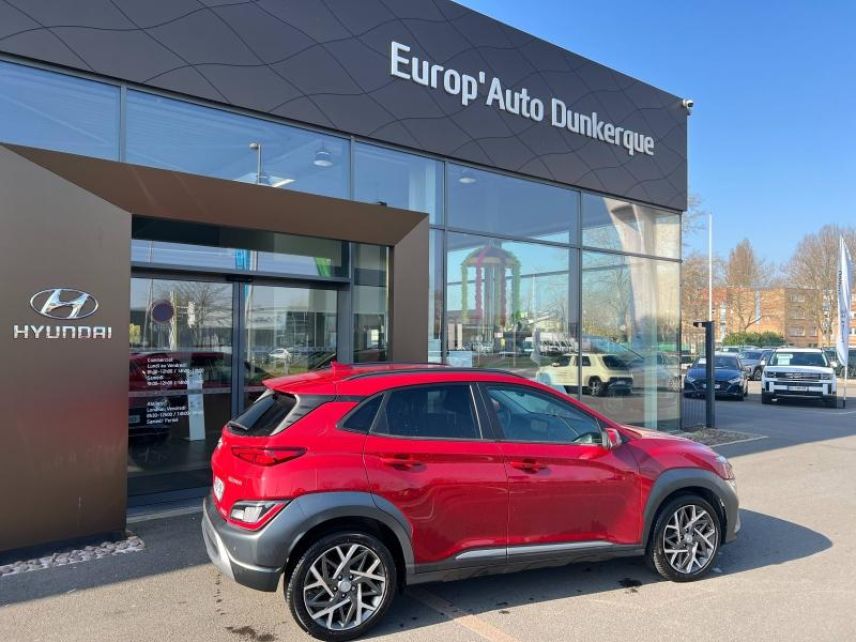 92250 : Hyundai Motor Company - HYUNDAI Kona - Kona - Pulse Red Métal - Traction - Hybride : Essence/Electrique
