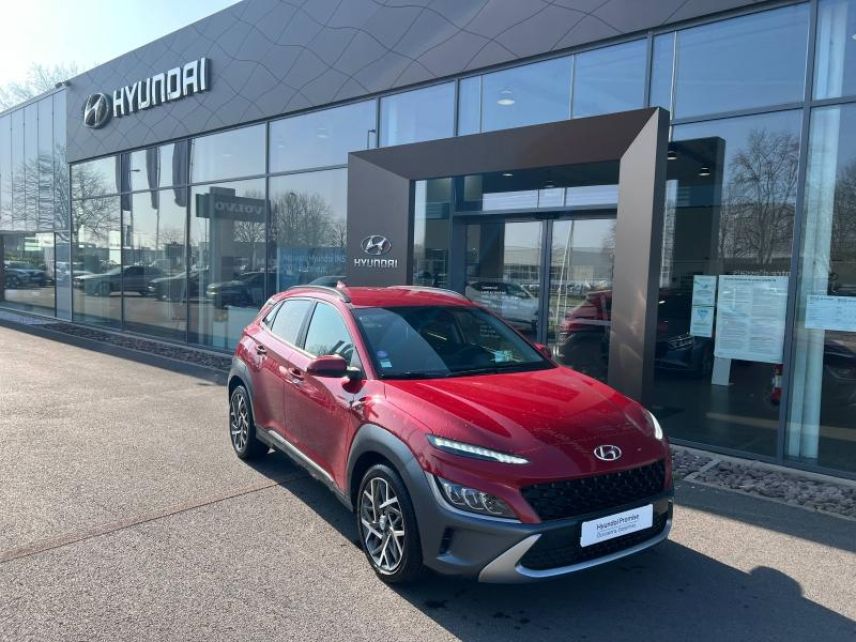 92250 : Hyundai Motor Company - HYUNDAI Kona - Kona - Pulse Red Métal - Traction - Hybride : Essence/Electrique