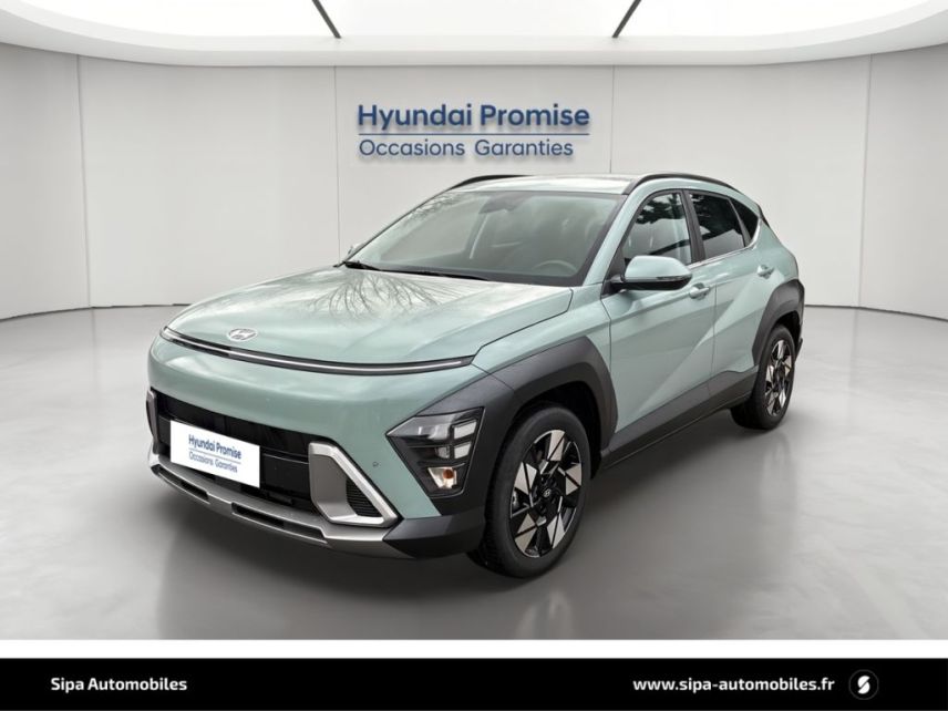 75010 : Hyundai Paris Nord - Goncourt Automobiles - HYUNDAI KONA Creative - KONA II - Vert - Automate sequentiel - Essence / Courant électrique