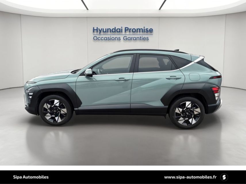75010 : Hyundai Paris Nord - Goncourt Automobiles - HYUNDAI KONA Creative - KONA II - Vert - Automate sequentiel - Essence / Courant électrique