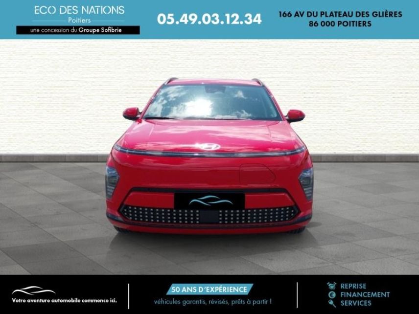 86000 : Hyundai Poitiers - Eco des Nations - HYUNDAI Kona - Kona - Rouge - Traction - Electrique