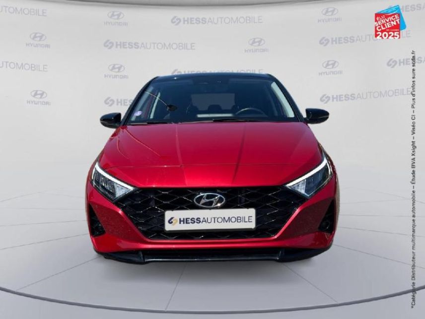 67800 : Hyundai Strasbourg - HESS Automobile - HYUNDAI i20 - i20 - Dragon Red Métal/Toit/rétro Black - Traction - Essence/Micro-Hybride