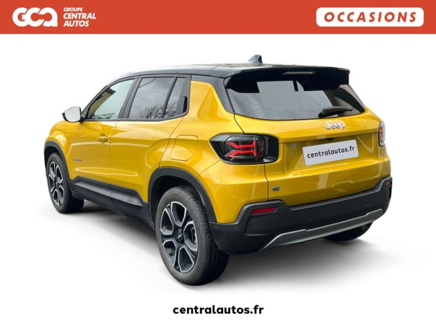 75010 : Hyundai Paris Nord - Goncourt Automobiles - JEEP AVENGER ELECTRIQUE Summit - AVENGER ELECTRIQUE - Jaune - Automate à fonct. Continu - Courant électrique